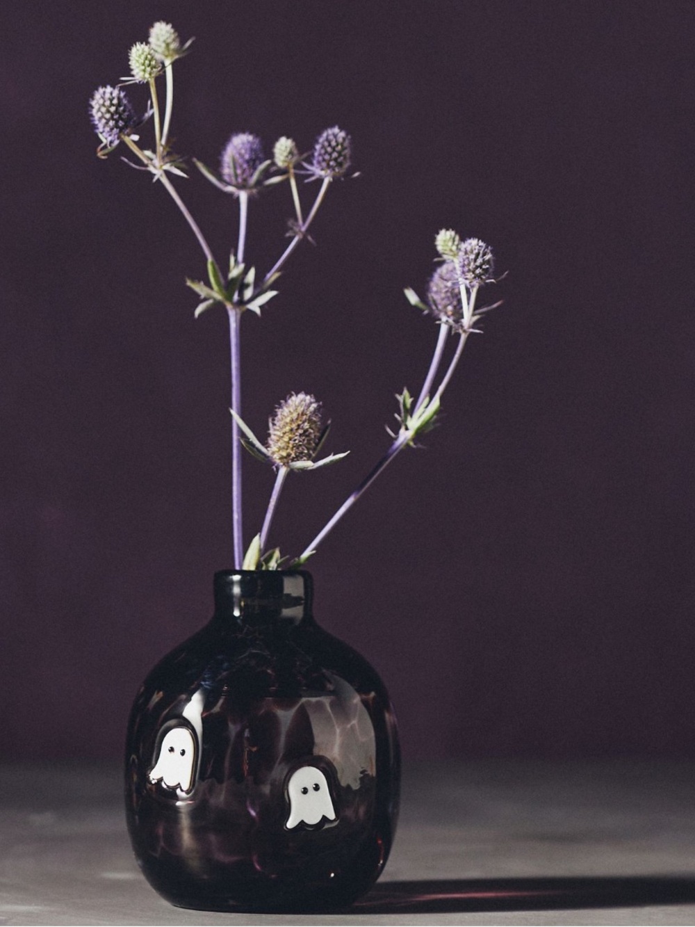 Anthropologie Mystic Icon Glass Bud Vase